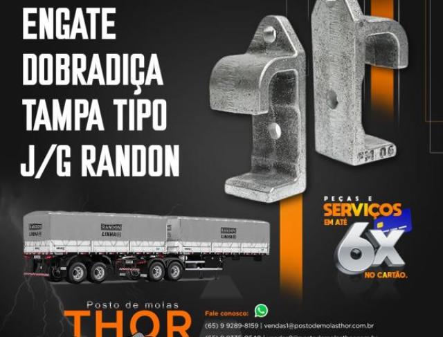 Engate, Dobradiça, Tampa tipo J/G RANDON