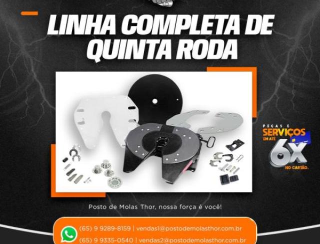 Linha completa de Quinta Roda